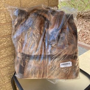 Donna Saylers Fabulous Furs - Coyote Faux Fur Backpack